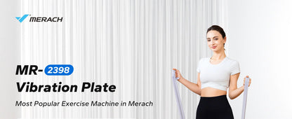 MERACH CV30 Vibration Plate – Full‑Body Training Device for Fat Burning, Muscle Building, Weight Loss & Body Shaping