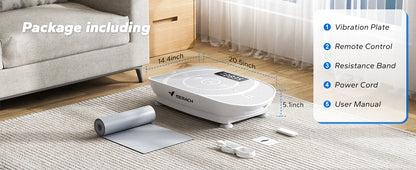 MERACH CV30 Vibration Plate – Full‑Body Training Device for Fat Burning, Muscle Building, Weight Loss & Body Shaping