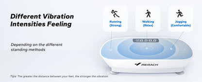 MERACH CV30 Vibration Plate – Full‑Body Training Device for Fat Burning, Muscle Building, Weight Loss & Body Shaping