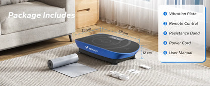MERACH CV30 Vibration Plate – Full‑Body Training Device for Fat Burning, Muscle Building, Weight Loss & Body Shaping