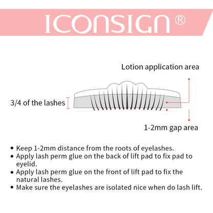 ICONSIGN Lash Lift Kit – Professional Eyelash Lifting & Enhancing System