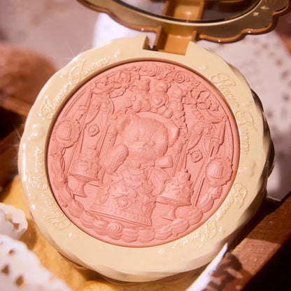 Flower Knows Sweetie Bear Blush – Silk‑Satin Vegan Cheek Powder for a Natural Matte Finish