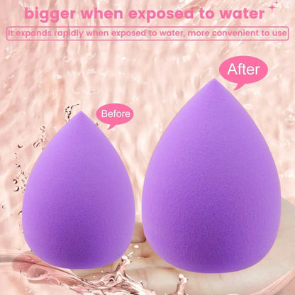 33‑Piece Beauty Sponge Set – Full Collection of Large & Small Blending Sponges for Flawless Makeup Application & Easy Removal