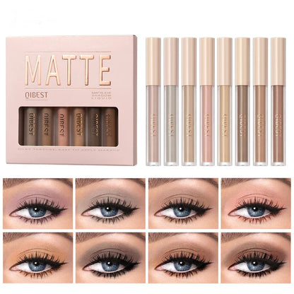 8‑Color Eyeshadow Palette – Long‑Wear, Waterproof & Effortlessly Blendable