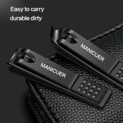 6/9‑Piece Stainless Steel Manicure Set – Portable Grooming Kit with Nail Clippers, Scissors & Files for Perfect Nail Care