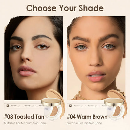 FOCALLURE Air Cushion Foundation – Waterproof Matte Base with Poreless, High‑Coverage Finish