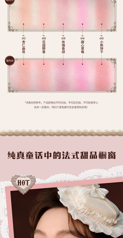 Flower Knows Sweetie Bear Blush – Silk‑Satin Vegan Cheek Powder for a Natural Matte Finish
