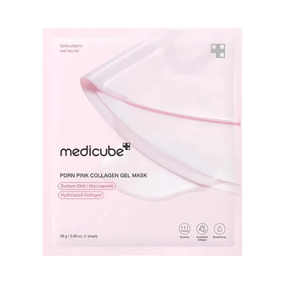 Medicube Pink Gel Mask (4‑Pack) – Authentic Korean Hydrating & Firming Facial Treatment