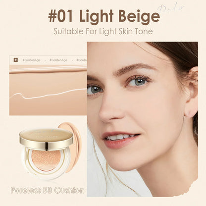FOCALLURE Air Cushion Foundation – Waterproof Matte Base with Poreless, High‑Coverage Finish