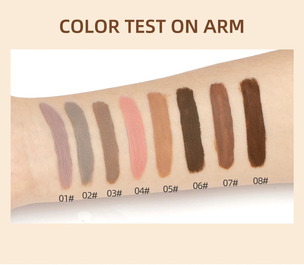8‑Color Eyeshadow Palette – Long‑Wear, Waterproof & Effortlessly Blendable