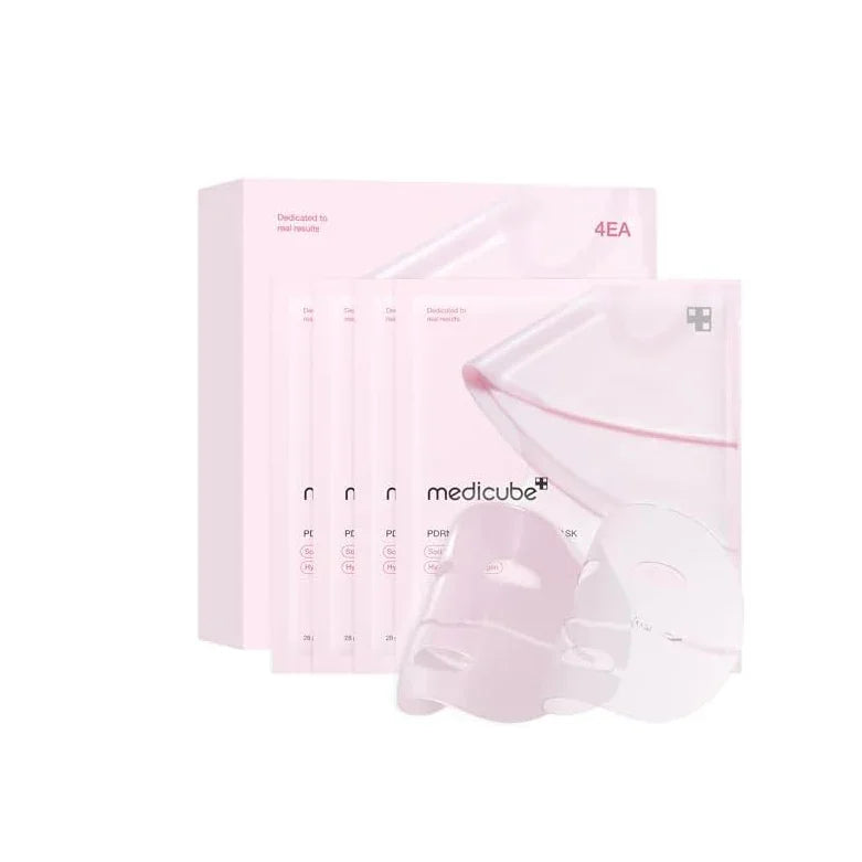 Medicube Pink Gel Mask (4‑Pack) – Authentic Korean Hydrating & Firming Facial Treatment