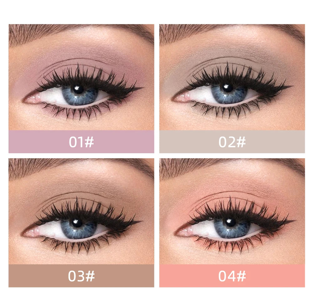 8‑Color Eyeshadow Palette – Long‑Wear, Waterproof & Effortlessly Blendable