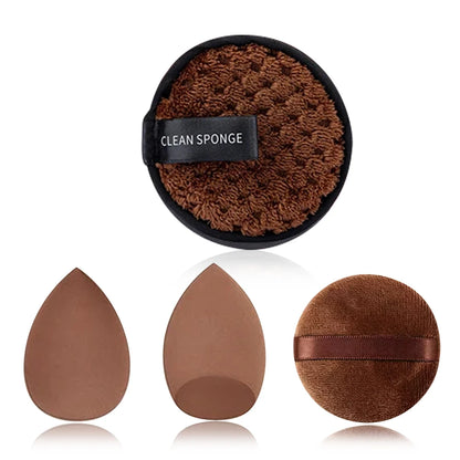 33‑Piece Beauty Sponge Set – Full Collection of Large & Small Blending Sponges for Flawless Makeup Application & Easy Removal