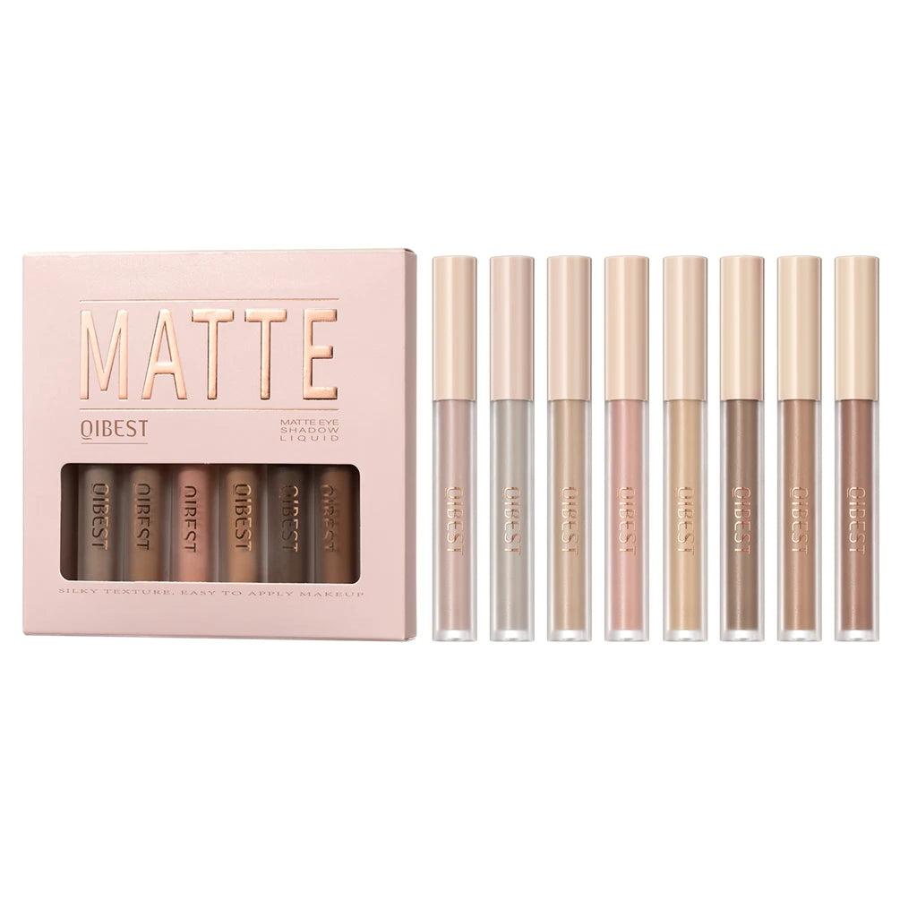 8‑Color Eyeshadow Palette – Long‑Wear, Waterproof & Effortlessly Blendable