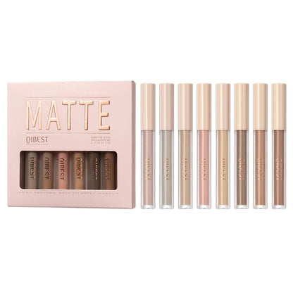 8‑Color Eyeshadow Palette – Long‑Wear, Waterproof & Effortlessly Blendable