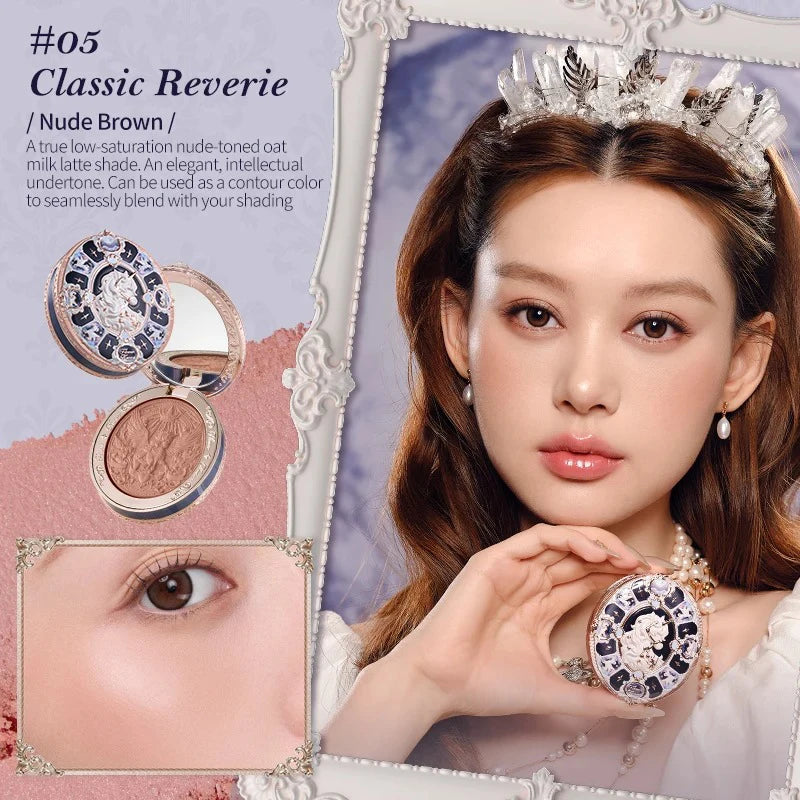 Flower Knows Sweetie Bear Blush – Silk‑Satin Vegan Cheek Powder for a Natural Matte Finish