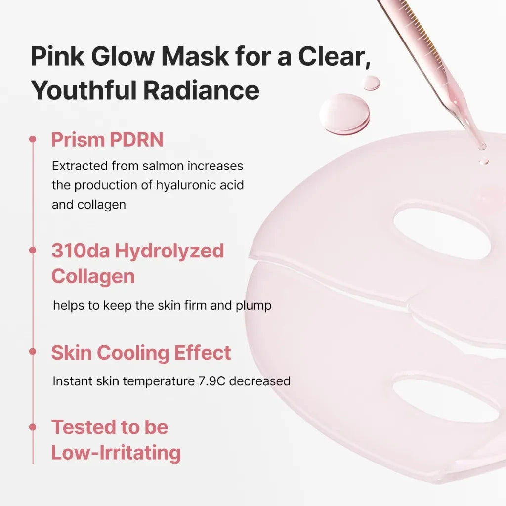 Medicube Pink Gel Mask (4‑Pack) – Authentic Korean Hydrating & Firming Facial Treatment
