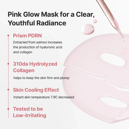Medicube Pink Gel Mask (4‑Pack) – Authentic Korean Hydrating & Firming Facial Treatment