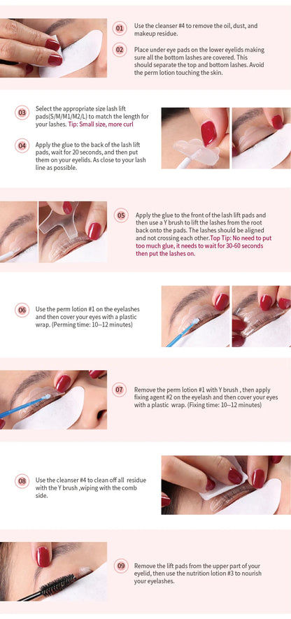 ICONSIGN Lash Lift Kit – Professional Eyelash Lifting & Enhancing System