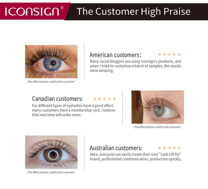 ICONSIGN Lash Lift Kit – Professional Eyelash Lifting & Enhancing System