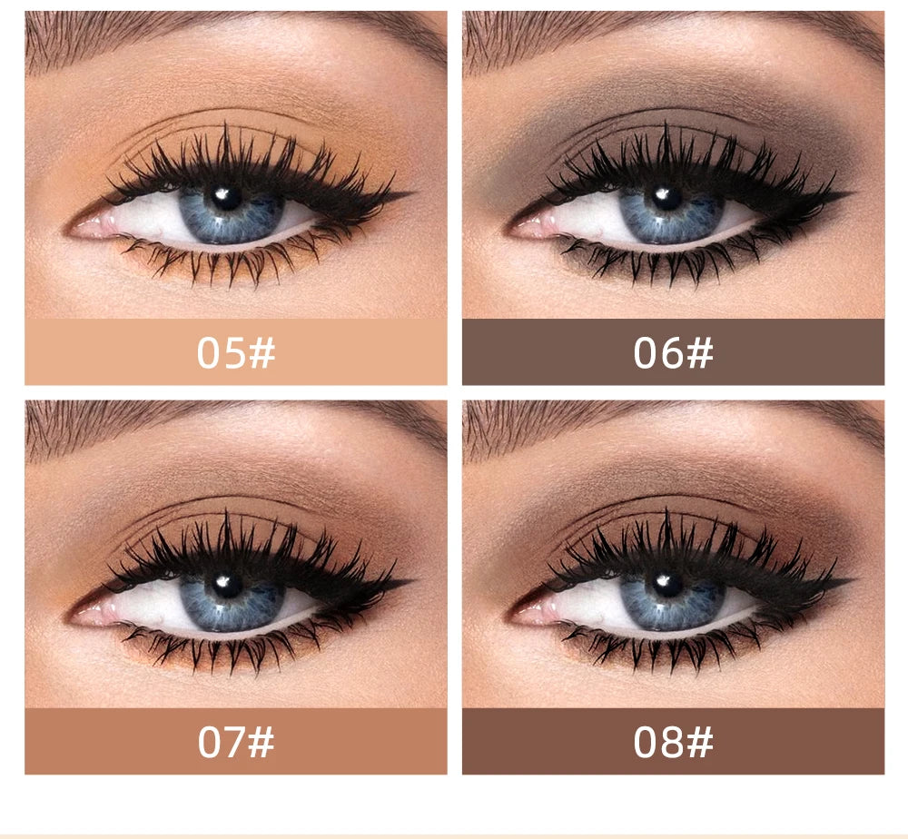 8‑Color Eyeshadow Palette – Long‑Wear, Waterproof & Effortlessly Blendable