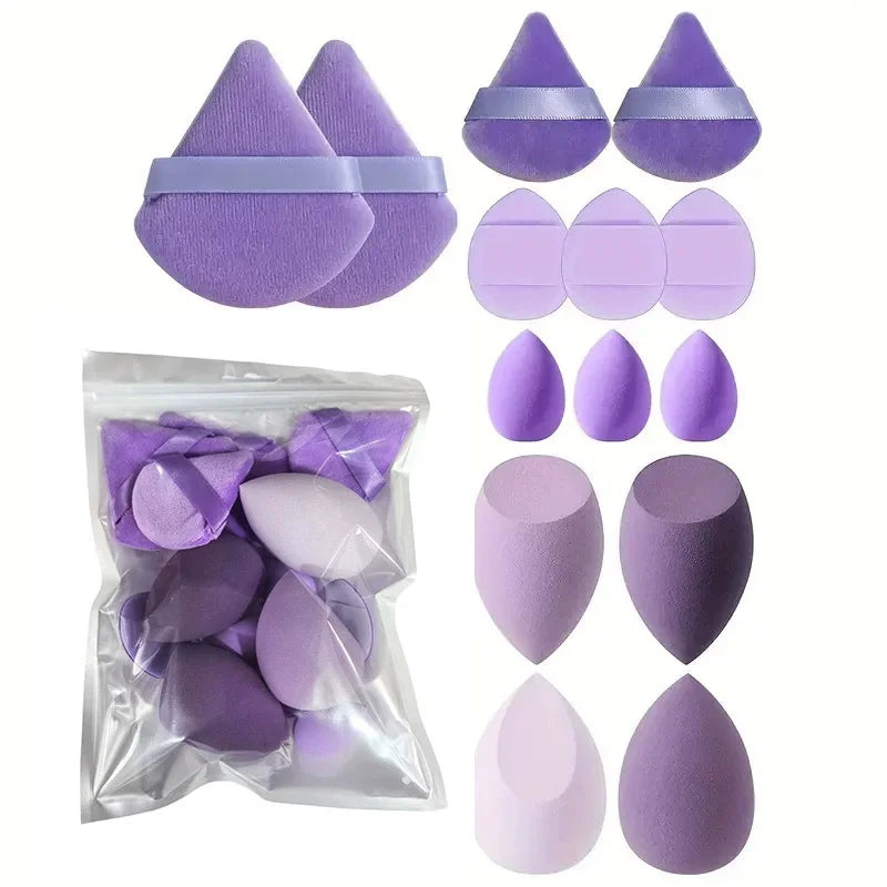 33‑Piece Beauty Sponge Set – Full Collection of Large & Small Blending Sponges for Flawless Makeup Application & Easy Removal